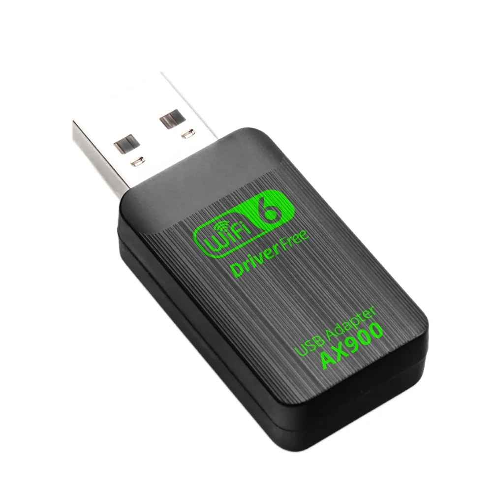 900M USB WIFI 6 Adapter Dual Antenna 600M Network Card AX900 Dual Band 2.4G 5G WiFi Adapter for PC Laptop Tablet Controller