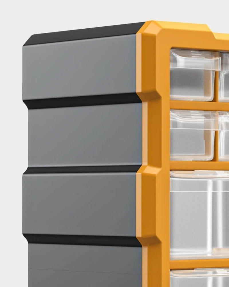 Hardware Toolbox Hanging Design Tool Parts Box Drawer-type Classification Storage Box Sturdy and Durable Tools Packaging