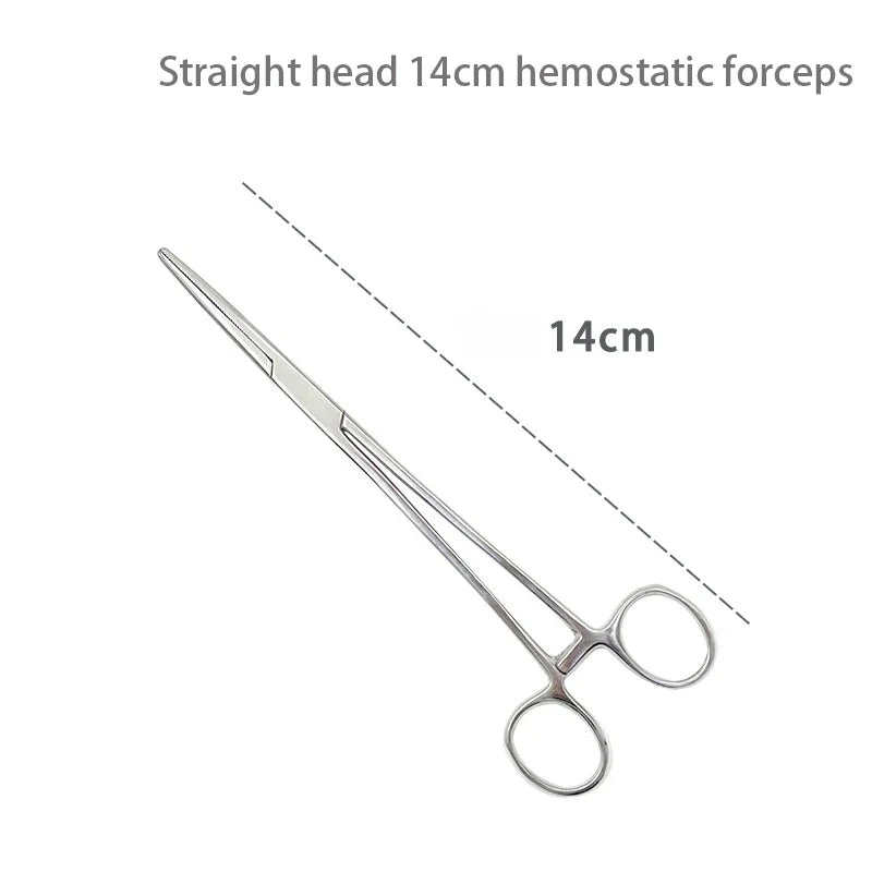Hand Tool  Hemostatic Forceps Pet Hair Clamp Fishing Locking Pliers Epilation Tools Curved/Straight Tip Cutter Tool