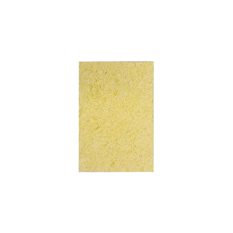 100Pcs Yellow Cleaning Sponge Cleaner for Enduring Electric Welding Soldering Iron