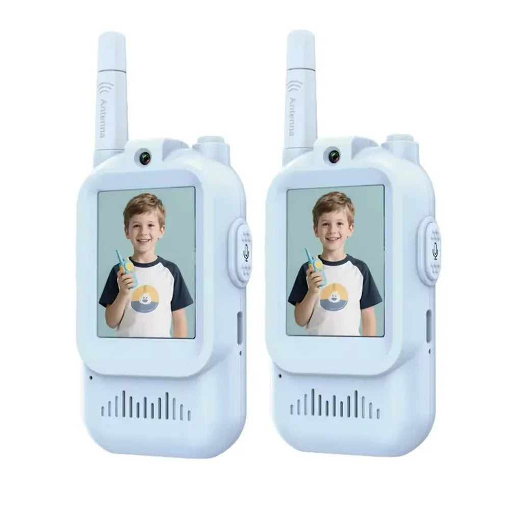 Kids Walkie Talkies Packs Long Range Two Way Radio with Clear Sound for Boys Girls Age 3-12 Outdoor Camping Hiking Adventure Toy