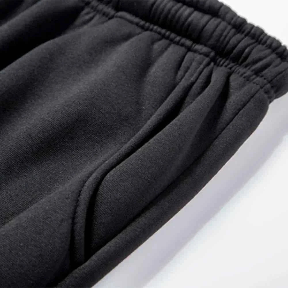 PARIS Letter Print Sweatshirt Suit Men's Fleece Hoodie Pants Set Spring Autumn Winter Warm Casual Sports Pullover Trousers Sets