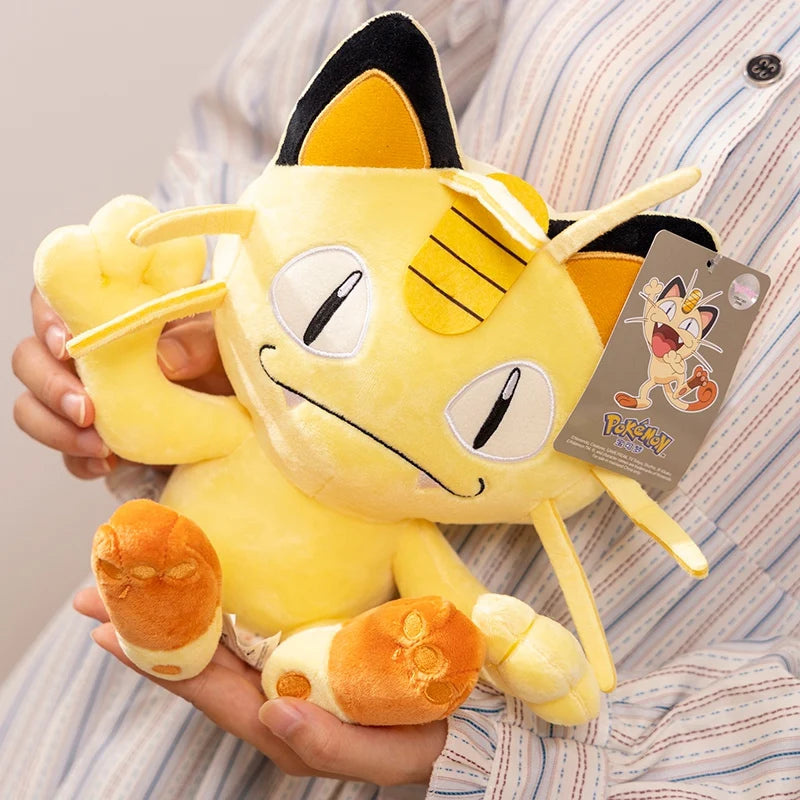 Genuine Pokemon Pikachu Stuffed Doll Cute Cartoon Anime Series Gengar  Eevee Stuffed Doll Kawaii Toys Hobbies Kids Birthday Gift