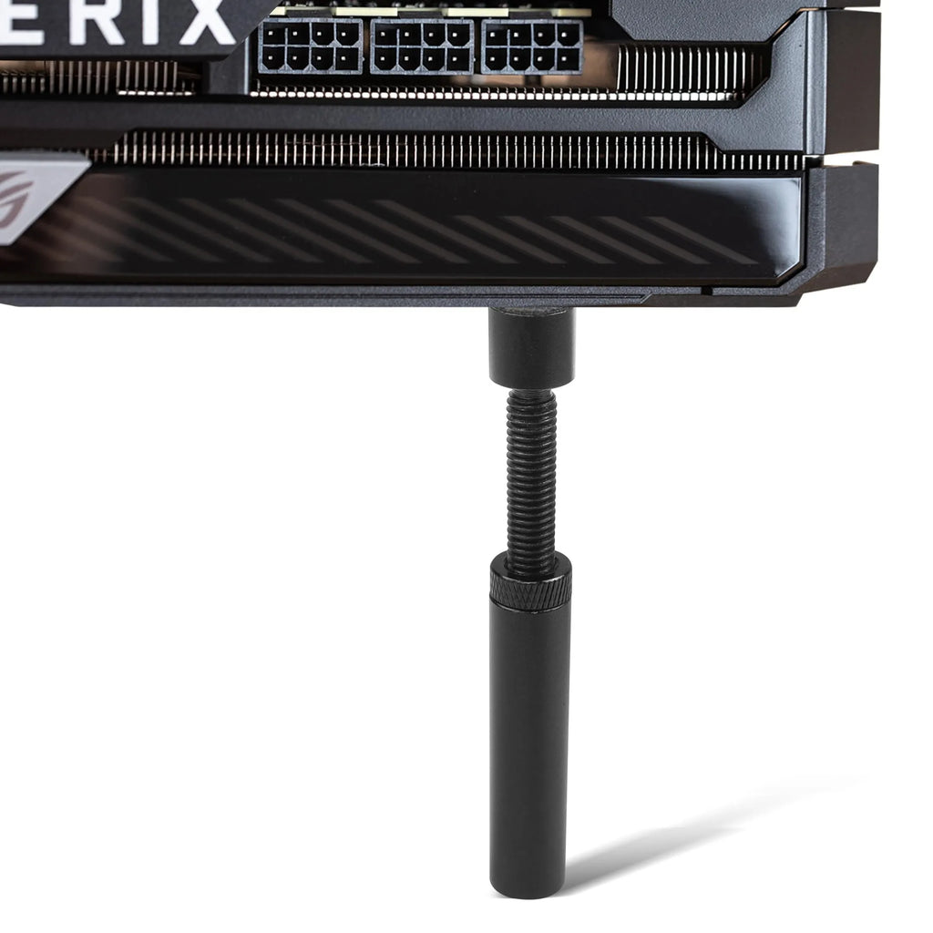 Aluminum GPU Holder Vertical Telescopic Rotating Stand Magnetic Bracket Video Card Holder Graphics Card Bracket Support 27-120mm
