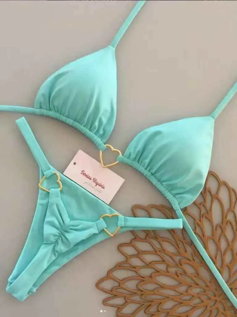 2026 Micro Bikinis Push Up Women Swimsuits Sexy Swimwear Brazilian Bikini Set Thong Biquini Print Swimsuit Summer Beachwear