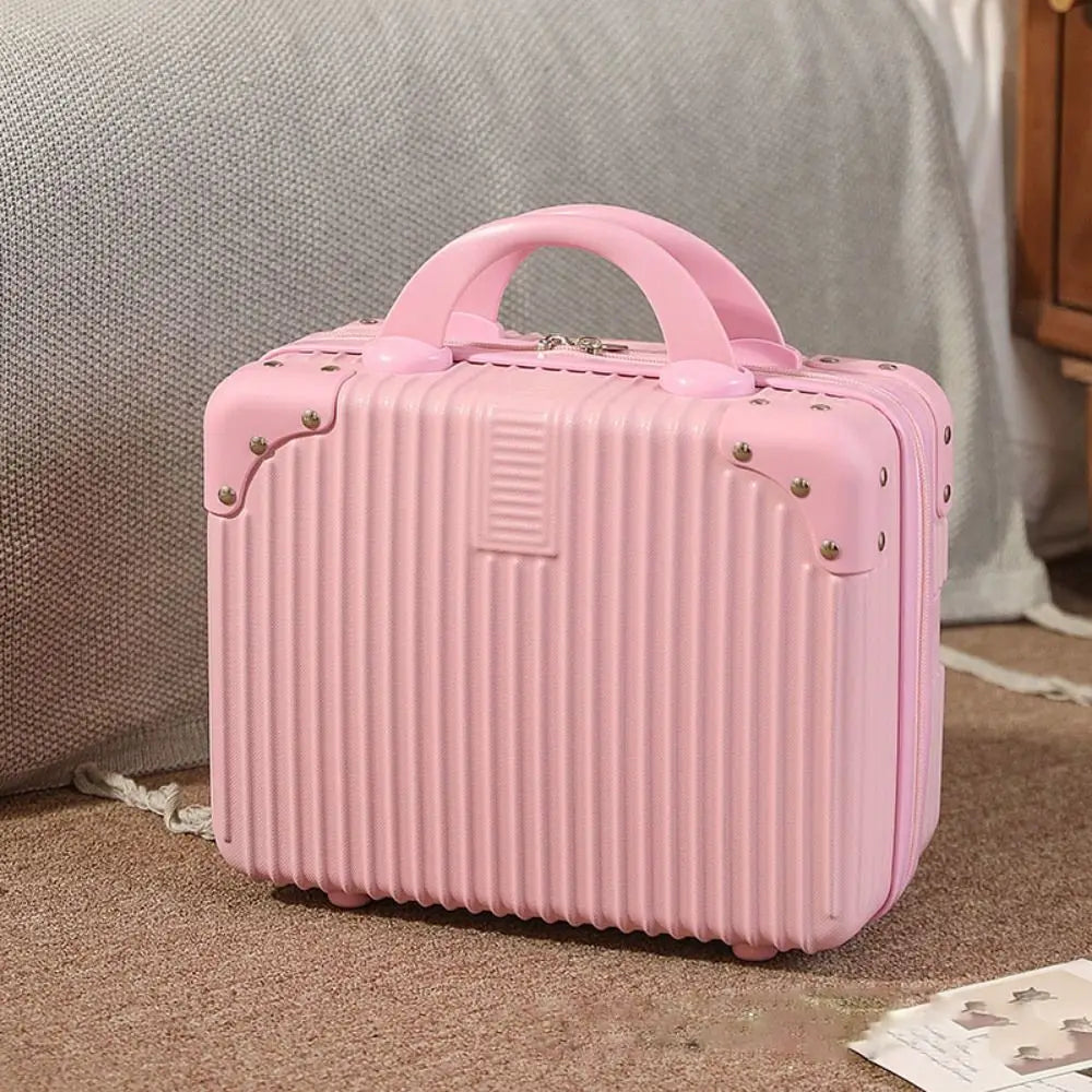 Hot Sales 14 inch Travel Suitcase Mini Travel Makeup Case Organizer Hand Boarding Case For Women