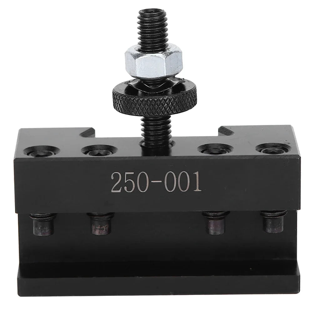 250‑001 Quick Changing Tool Post Quick Changing Tool Post CNC Turning HighCarbon Steel  Lathe Tool Holder Tool Holder