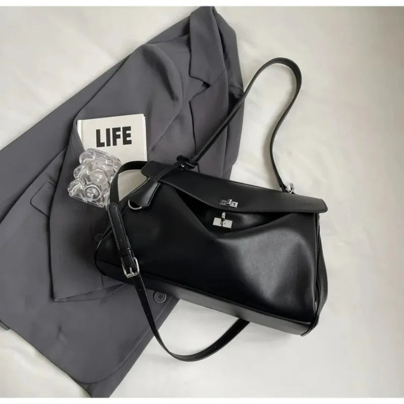 Fashion Large Capaci Platinum Bag Casual Crossbody oulder Bag for Women Faionable Underarm Bag Modern Neutral Sle New Style 2026