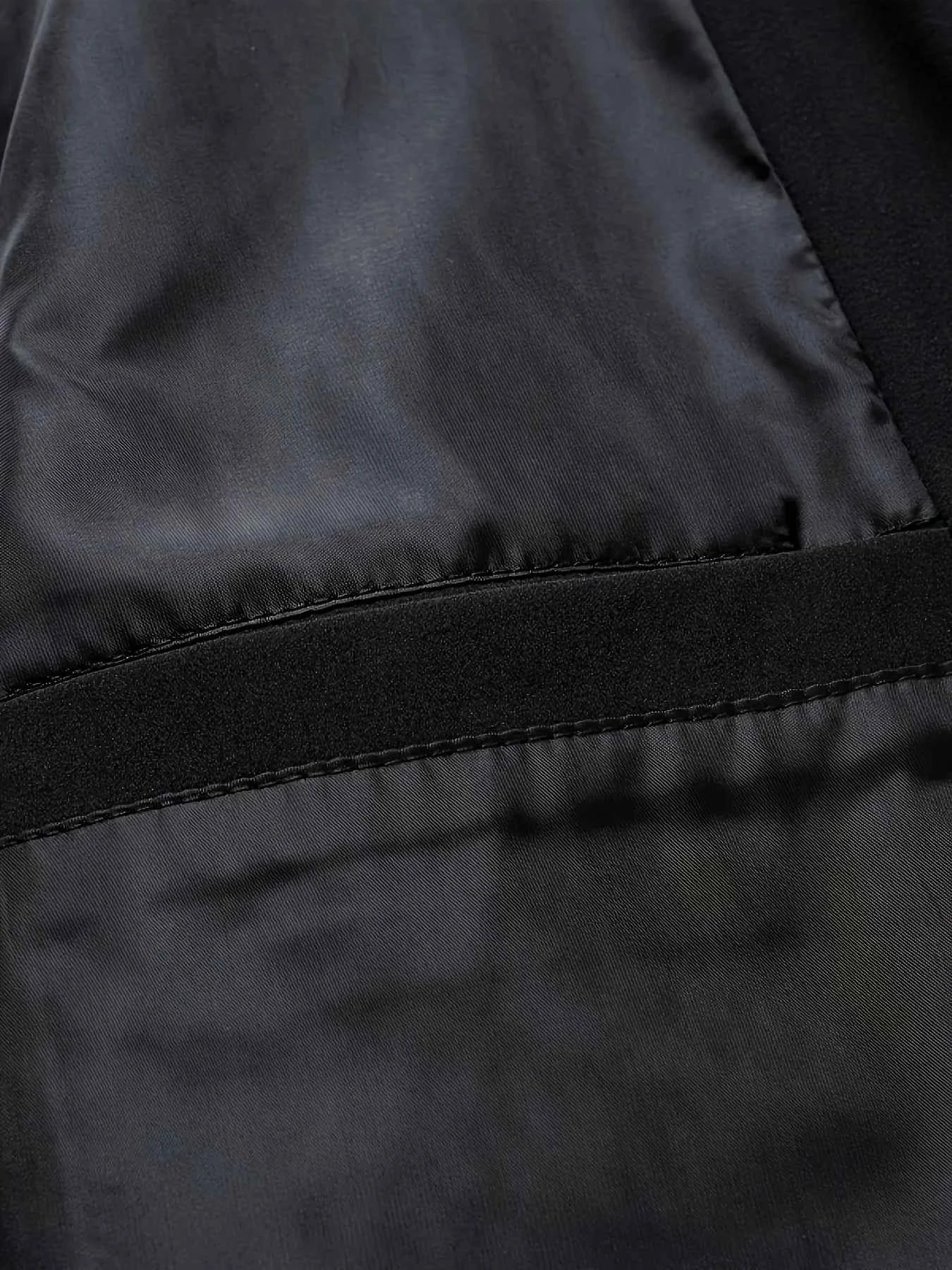 Windproof detachable hooded jacket Korean style trendy loose fashion casual men's jacket