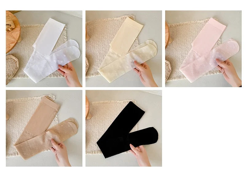 Summer Kids Thin Tights Girls Fashion Bow Print Stockings Baby Mesh Breathable Princess Pantyhose Children Ballet Dance Leggings
