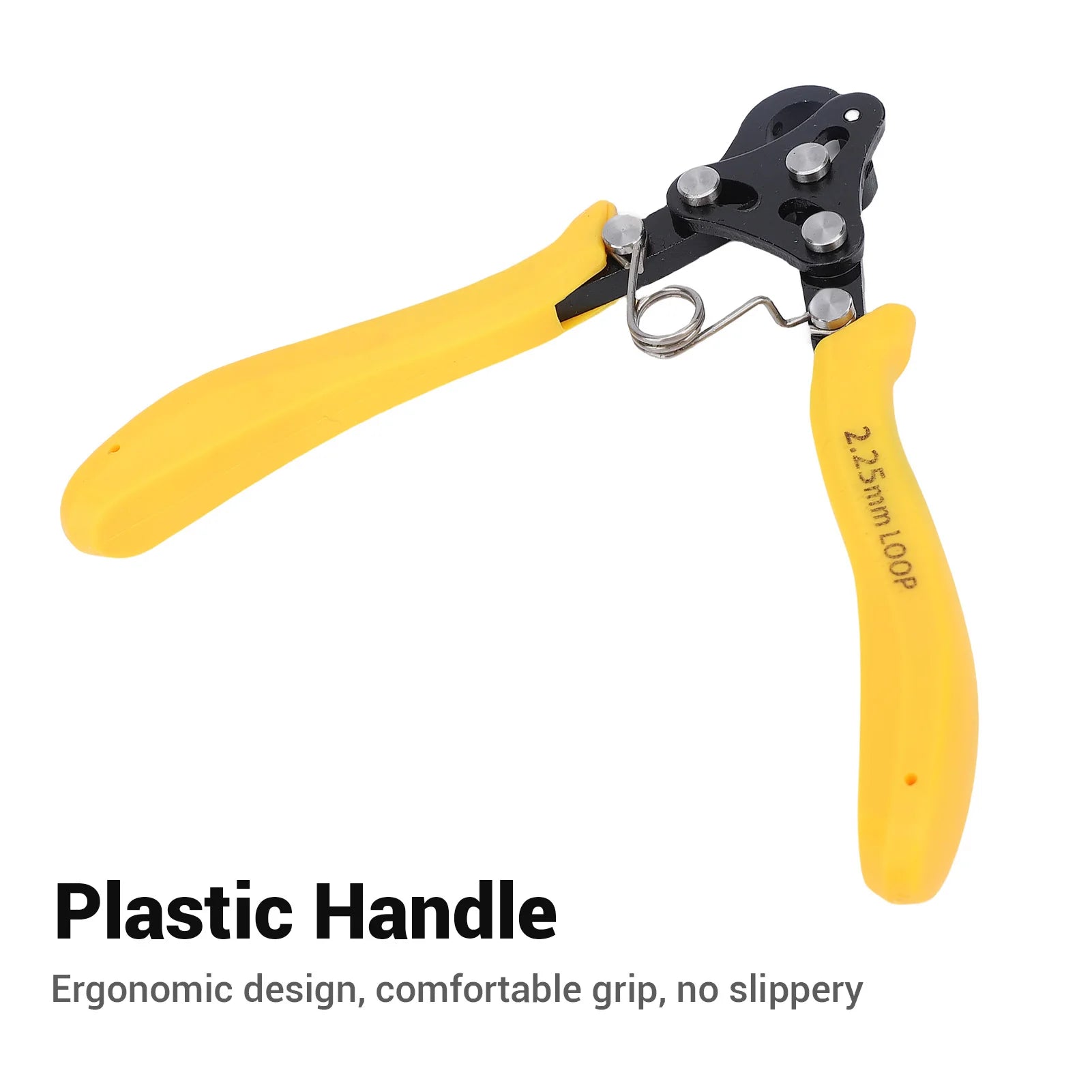 9 Pin Looping Pliers Looping Pliers Tool 2.25mm One Step Looper for 18-26 Gauges Craft Wire Golden Silver Copper Iron Winding