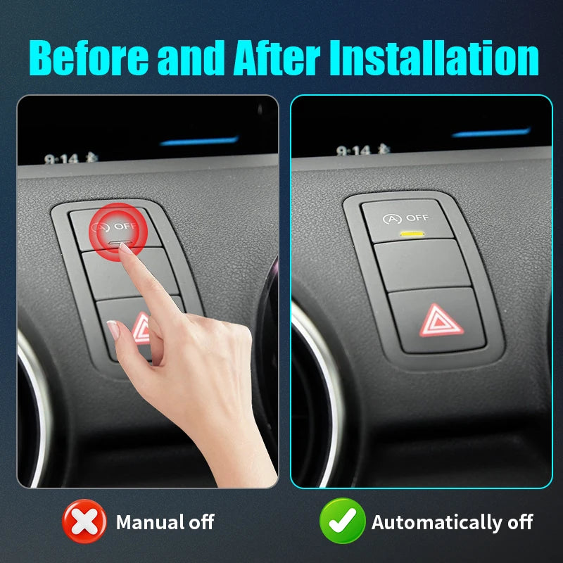 For AUDI A1 2011-2018 Car Automatic Stop Start Engine System Off Close Control Sensor Plug Smart Stop Cancel  Auto Accessorie