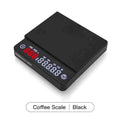 AliKisscafe Espresso Digital Scale With Timer Usb 3kg Electronic Precision Portable Barista Tool Kitchen Home Coffee Accessories