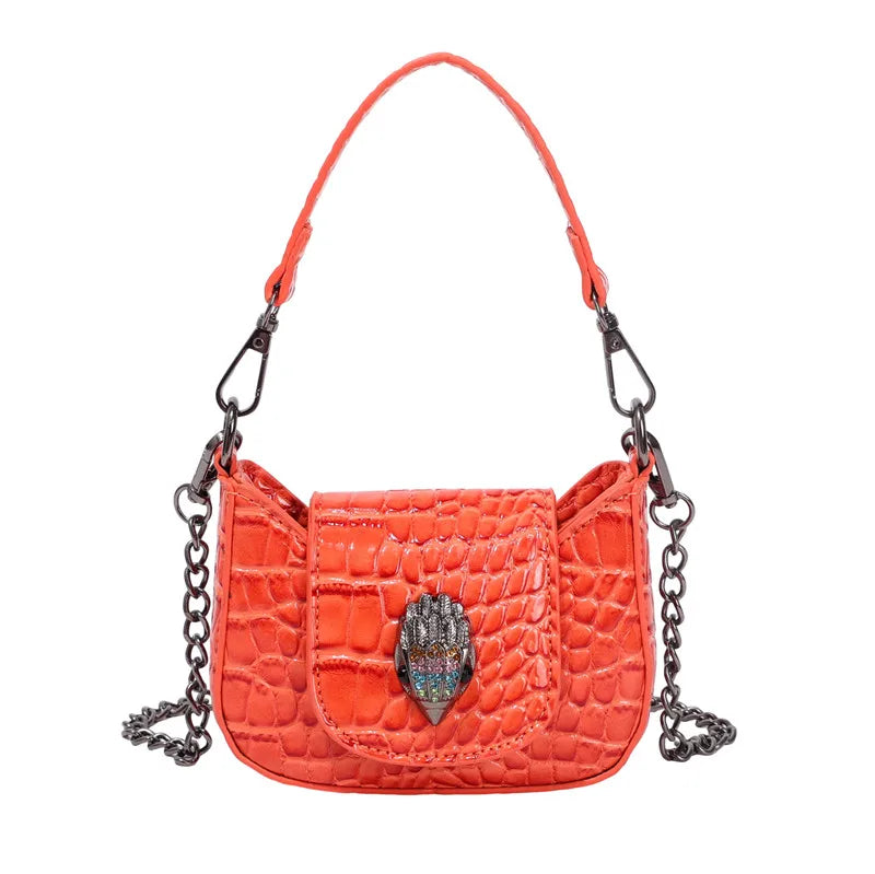 Best Superstar Show Original Diaper Bag, Retro Textured Leather, High-End Minimalist Crossbody Handbag For Party