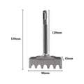 86 Line box socket Hole Punch Quick Electric hammer Open hole Tools hardware tools Square handle is hardened and wear resistant