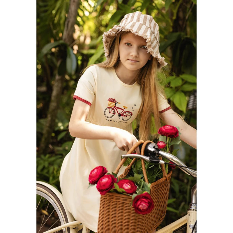 Ali Plus SS26 Printed Bike collection Family Matches Clothes boys girls baby