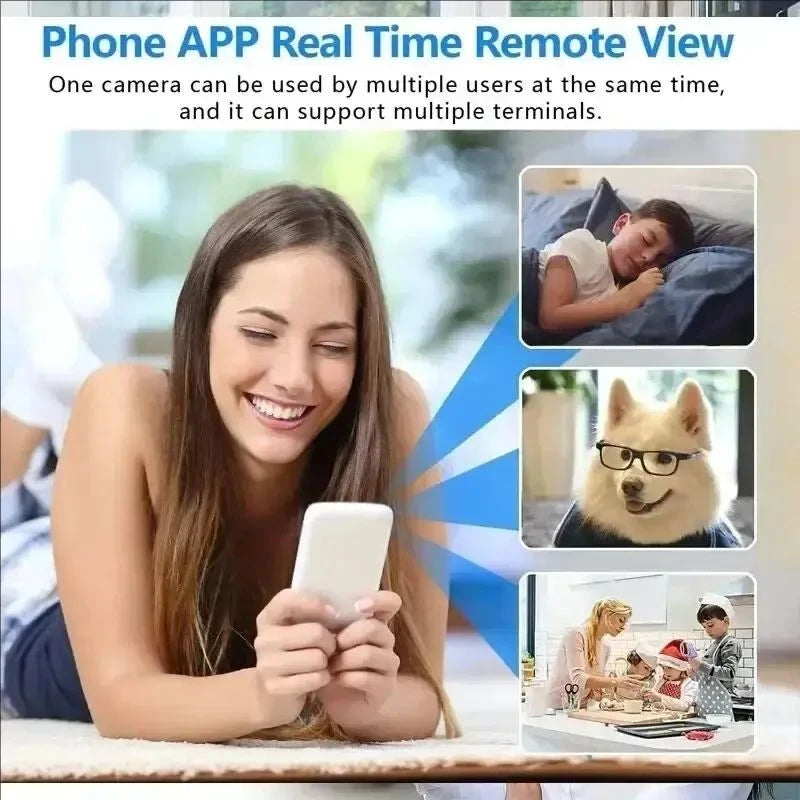 1080P Mini WiFi Security Camera – Night Vision & Motion