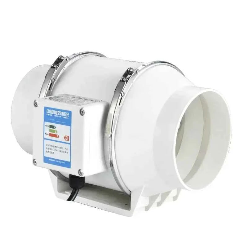 Exhaust Fan Home Mute Inline Duct Fan Bathroom Exhaust Fan Ventilation Equipment Kitchen Bathroom Wall Mounted Air Purifying Ve