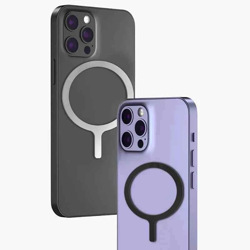 Self Adhesive Metal Ring Iron Sheet Sticker for Phone Case Magsafe Magnetic Wireless Charging Ring for Phone 15
