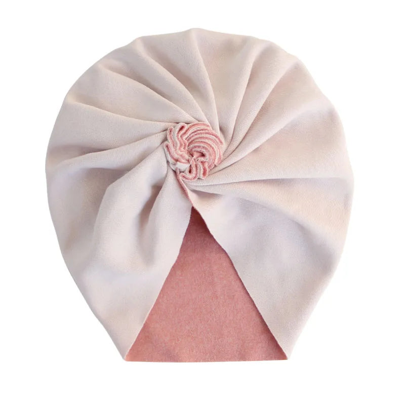 New Baby Hat For Newborn Infant Bows Turban Cap Autumn Winter Soft Baby Girl Bonnet Beanie Headwraps