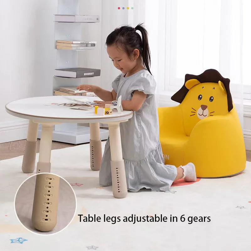 Pea Table  Children'sPeanutTableBabyEarly Education Learning Table Kindergarten Kids Reading Desk Baby Cute HousewearFurnishings