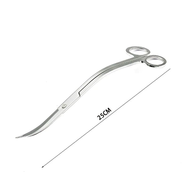 Stainless Steel Aquatic Plants Tools Tweezers for Aquarium Fish Tank Aquascaping Tools Aquarium Tools Scissors Cleaning Tools