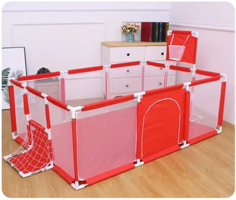 New Arrival Baby Playpen For Children Safety Barrier For Newborn Playground Basketball Ball Pit Playpen Indoor Baby Playground