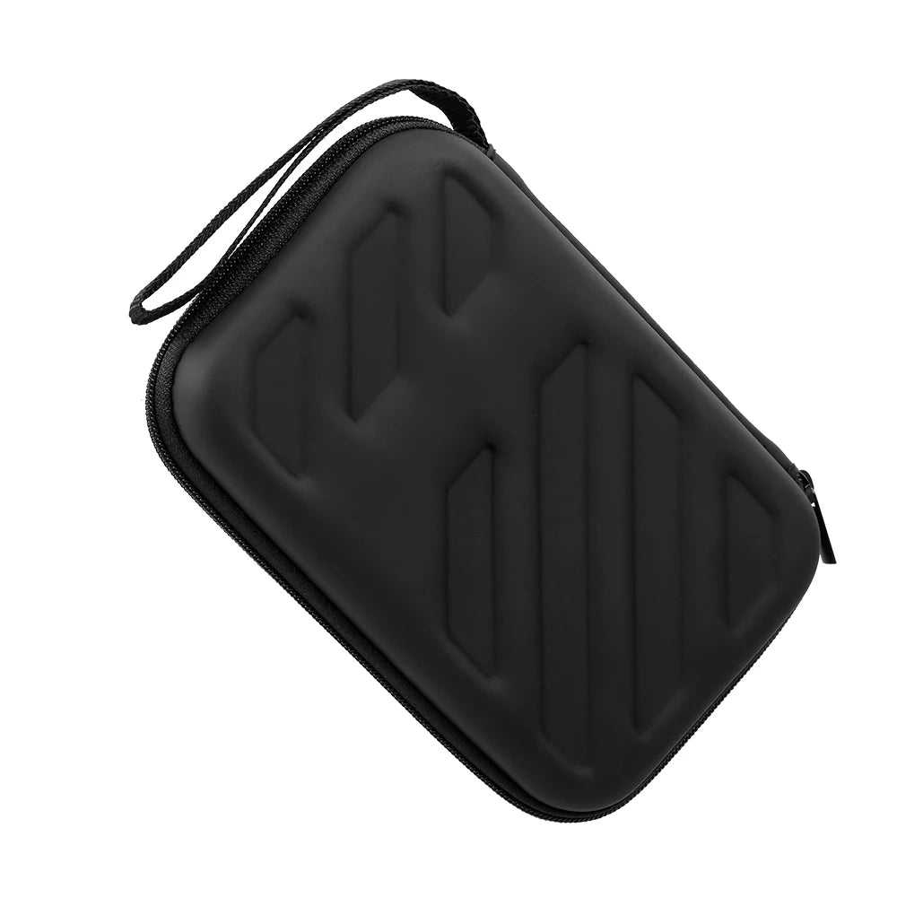 2.5in HDD with Mesh Pocket and Soft Inner Fabric Carrying Case External Hard Drive Disk Case Shockproof EVA Case for Office Use