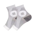 1Pair Ankle Compression Socks,Compression Foot Sleeves with Arch And Ankle Support,Open-Toe Design Neuropathy Socks