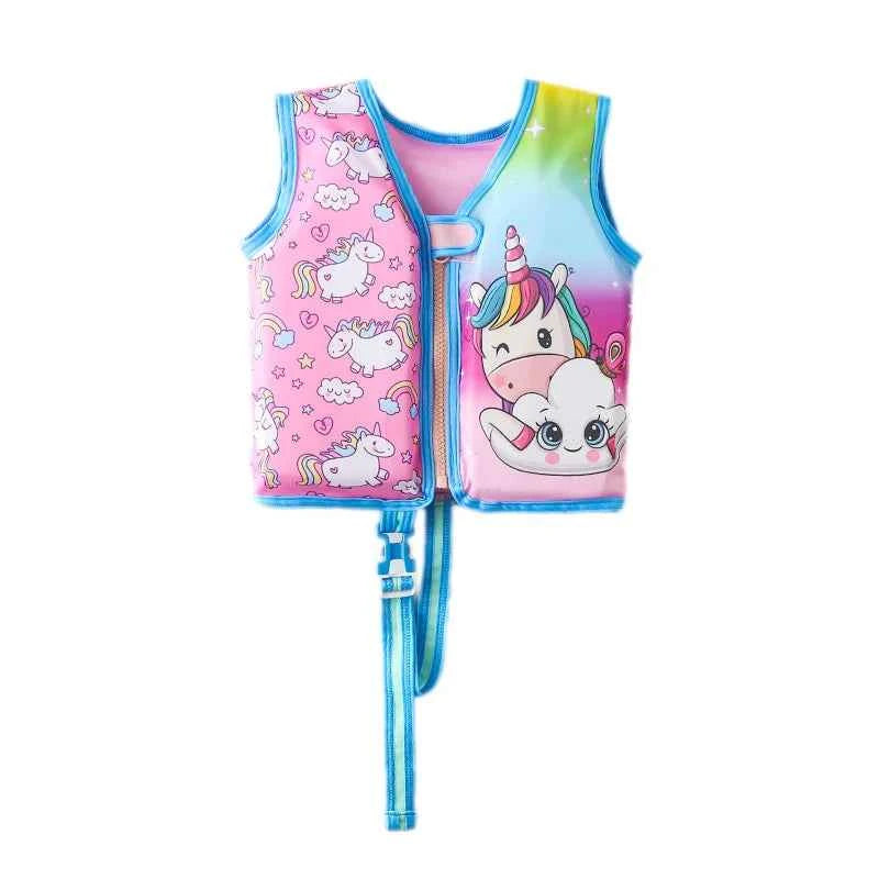 Baby Swim Buoyant Vest Kids Learn Swimming Child Swim Trainer Boy Girl Cute Float Swimsuit Swimming Pool Accessories