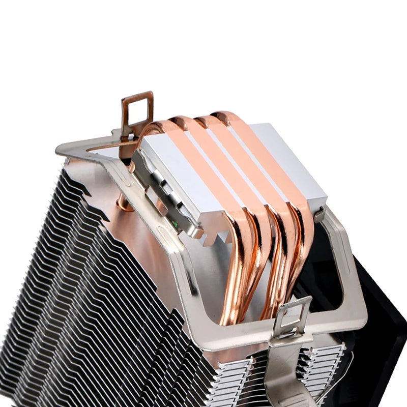 CPU Efficient Cooler Fan 90mm 4pin/PWM PC Tower Type Radiator 2/4/6 Heat Pipe Install LGA2011 X79 X99 115x 1200 1700 AMD AM3 AM4
