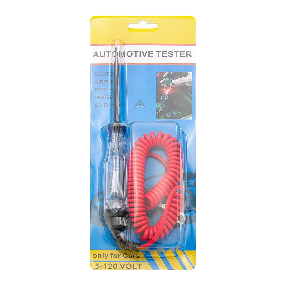 High Quality Auto Circuit Tester Truck Voltage Tester Circuit DC 6V 12V 24V Auto Circuit Tester Auto Diagnostic Probe Test Pen