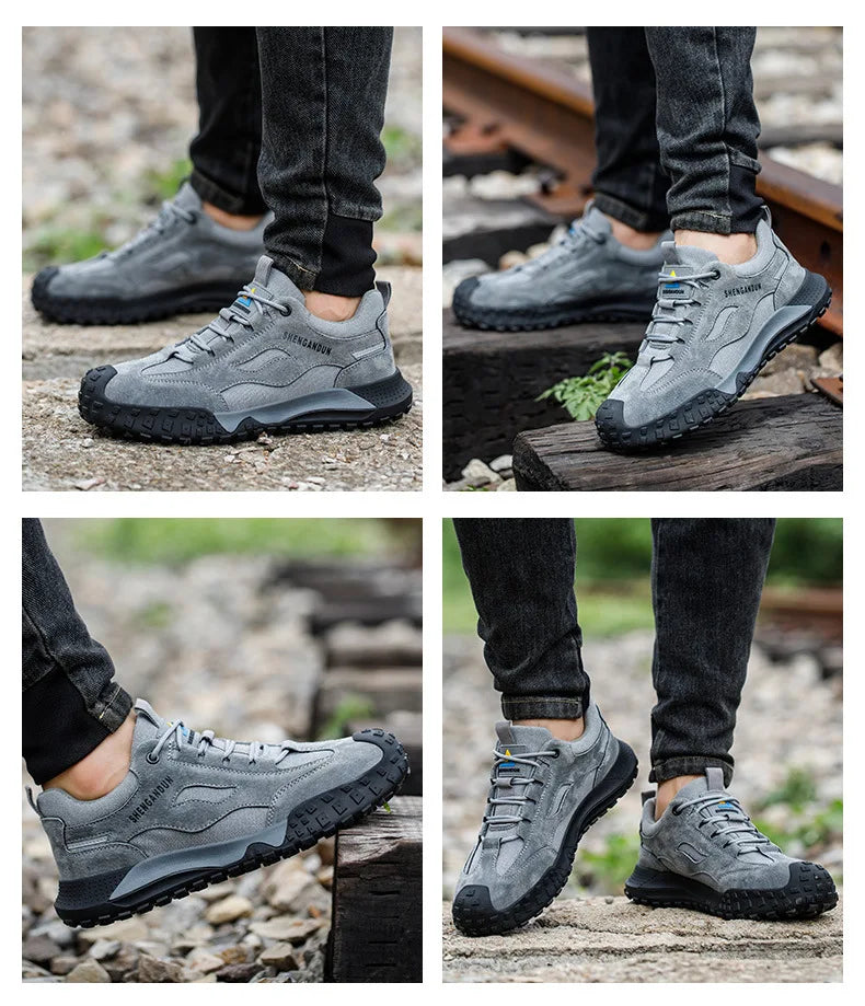 Anti Smash working shoes with steel toe Anti Puncture industrial Safety Shoes men Anti Scalding safety boots for electrician