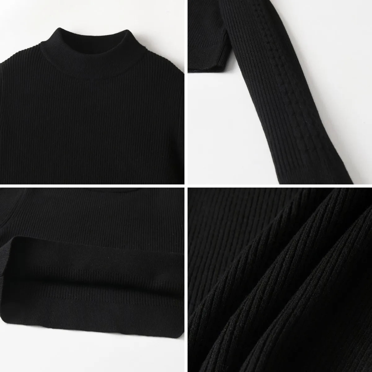2024 AW Mail's Sister Matching Clothing Women Sleeveless Long Velvet Dress Ladys Knitted Pullover Female Top
