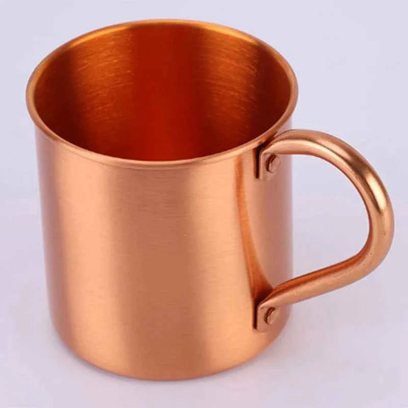 A91P Sports Products Straight Cup Handle Cocktail Cup Pure Copper Mug