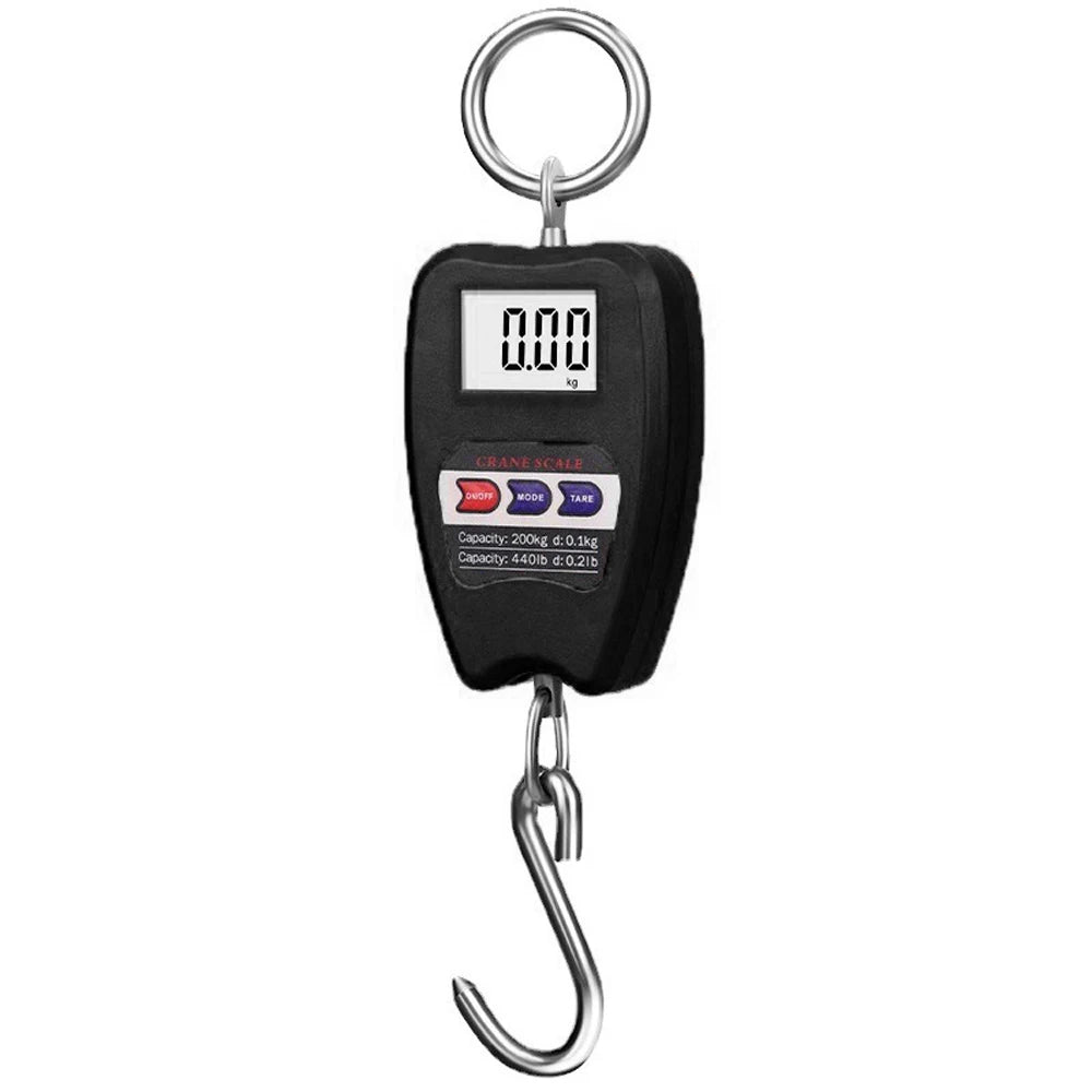 200KG Electronic Luggage Scale Multifunctional Digital Scales LCD Display Travel High Accurate Handheld Weighing Tool