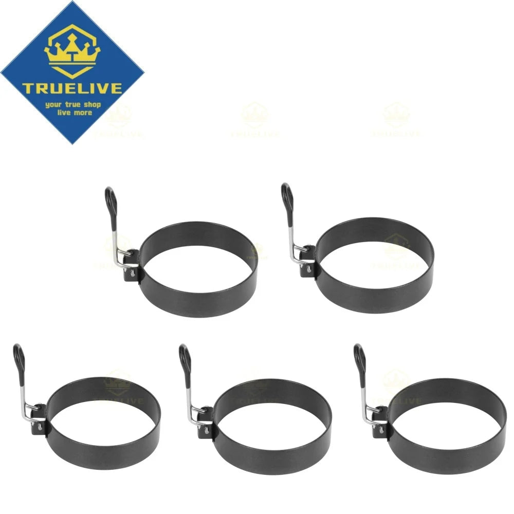 5/3/1PCS Stainless Steel Egg Cooking Rings Thickened Pancake Mold For Frying Eggs Non-Stick Frying Egg Maker Molds Kitchen Tools