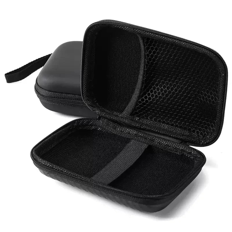 3 IN 1 Carrying Storage Case with Tempered Glass Screen Protectors for R36S Game Console Protectors Kit Anti-Scratch Bag & Films