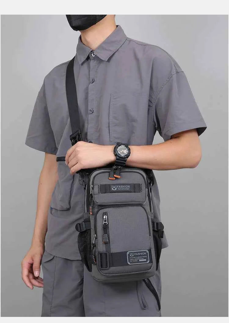 Fashion Men's Waist Packs Chest Bag High Quality Oxford Crossbody Bags For Men Fashion Casual Men Bag Handbag Male Chest Pack