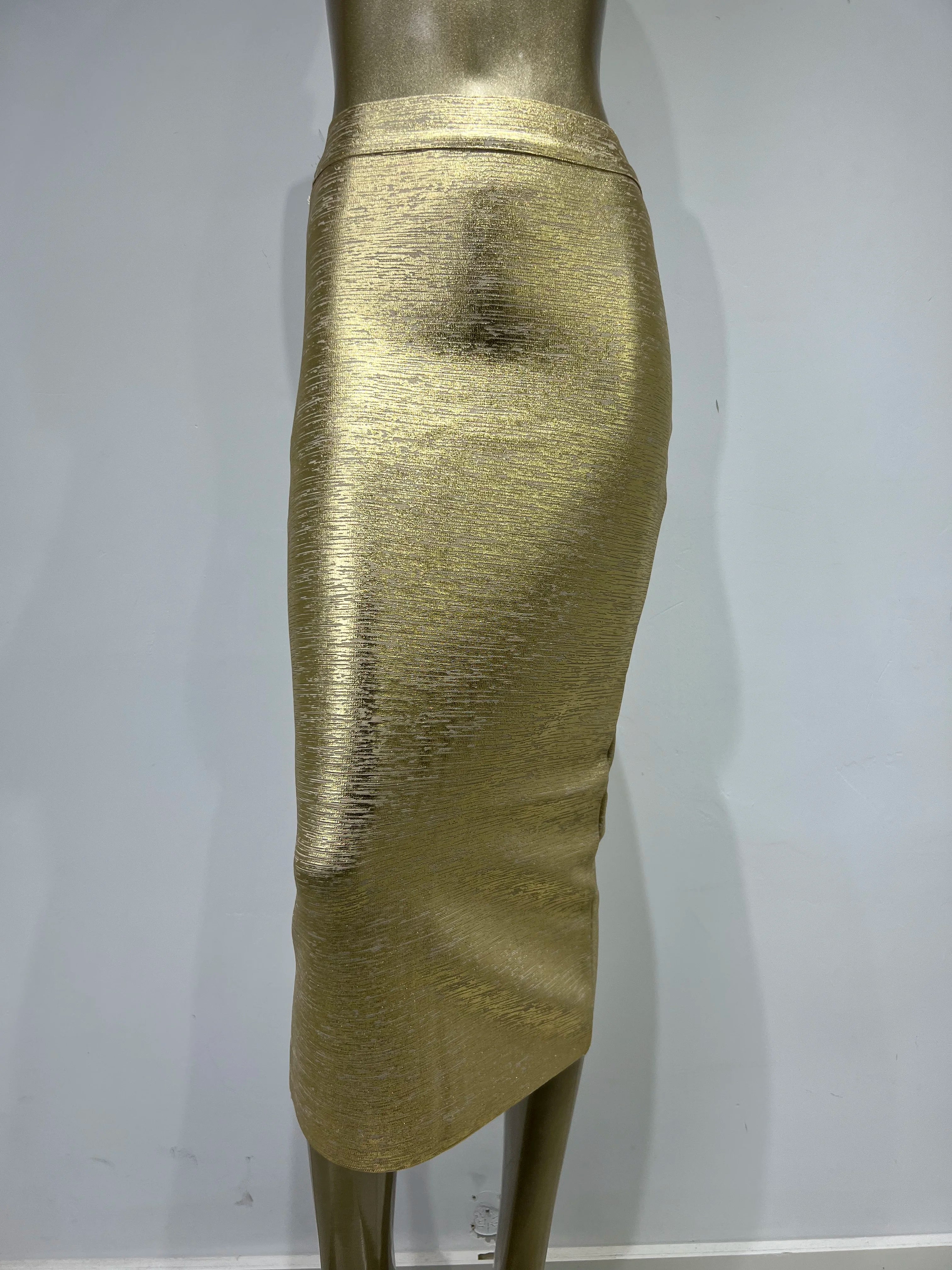 Wholesale 12 Colors 78cm Sexy Beige Black Blue Knee Length Bandage Skirt 2023 Knitted Elastic Sweet Designer Pencil Skirt