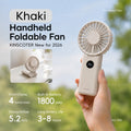 New Handheld Personal Fan Portable Mini USB Hand Fan 3600mAh Rechargeable Mini Fan with Stepless Speed Control Display Nightligh