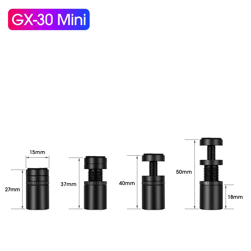 Graphics Card GPU Holder Adjustable Telescopic Rotary Screw Aluminum Alloy Support Vertical GPU Bracket GPU Video Card Holder