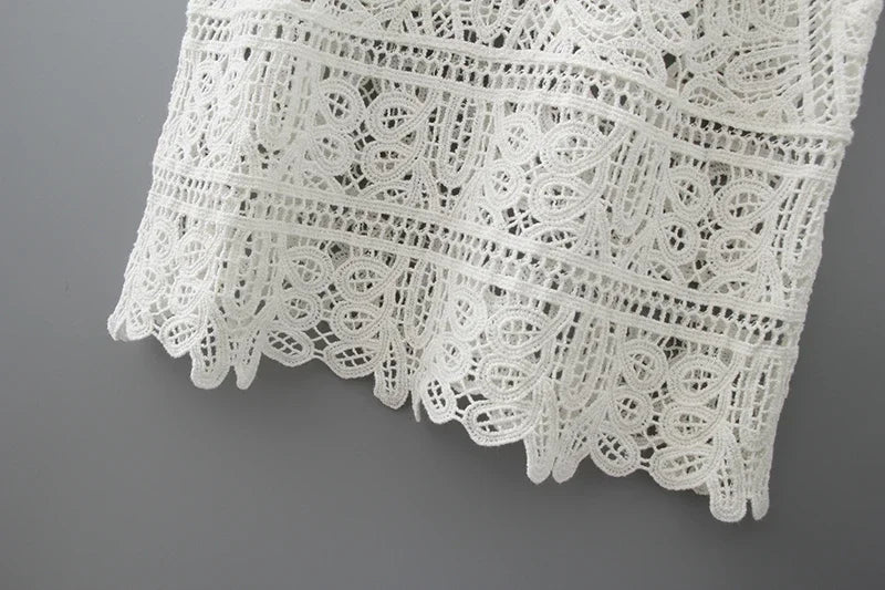 Cotton Crochet Tank Top Sexy Knitted Hollow Out Vest Crop Top Women Femme Vintage Backless Camisole Female 2026 Summer Clothes
