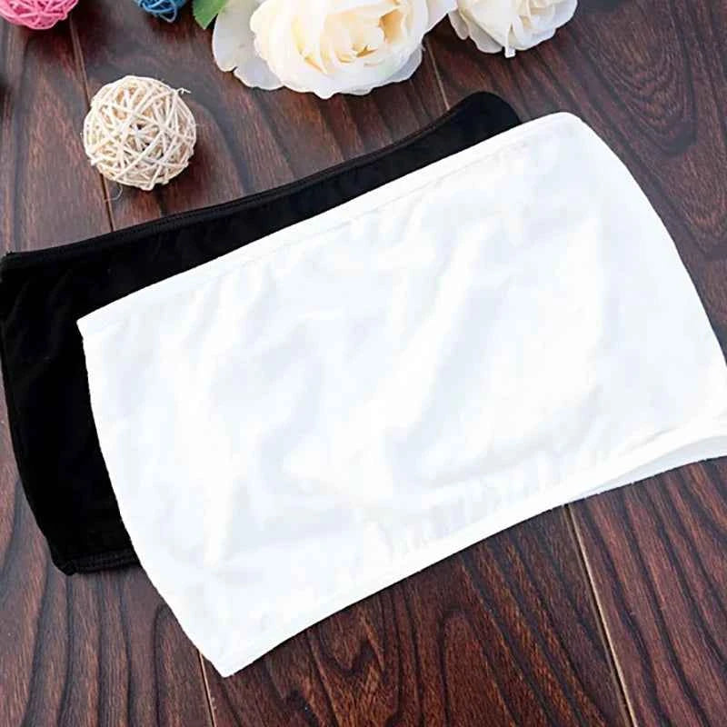 Summer Women Sexy Tube Top Strapless Bandeau Sleeveless Sports Bra Underwear Wrap Chest Soft Comfortable Tube Tops For Lady Girl