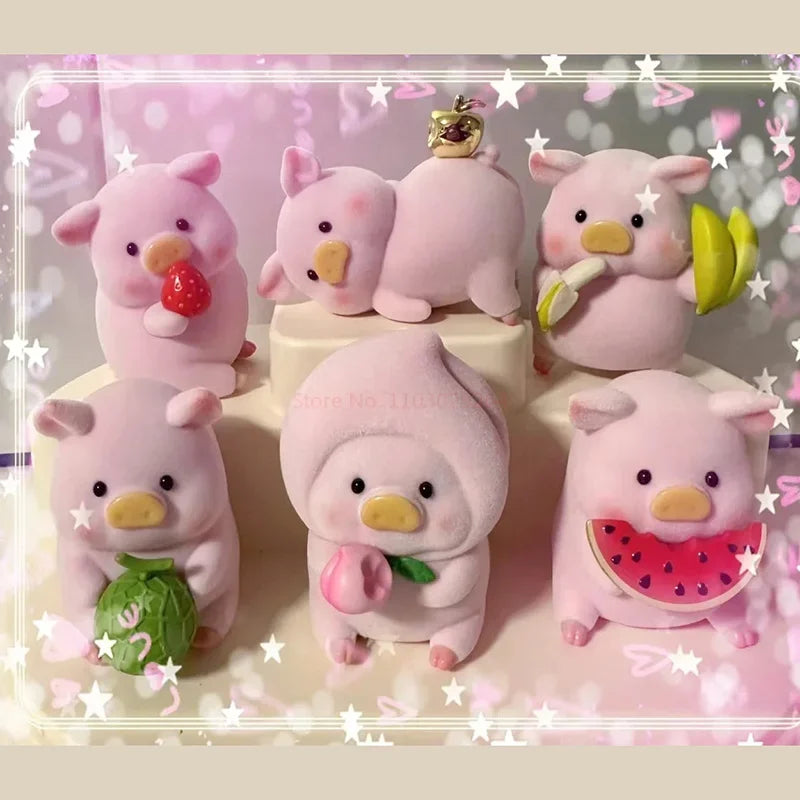 Genuine Cute Pig Fruit Series Trendy Toys, Toys, Birthday Gifts, Creative Cartoon Piggy Handmade Blind Box