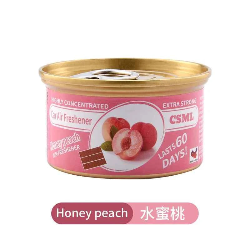 Best-selling Wooden Block Canned Car Aromatherapy, Car Fragrance Paste, Deodorizing Air Freshener, High-end Solid Perfume
