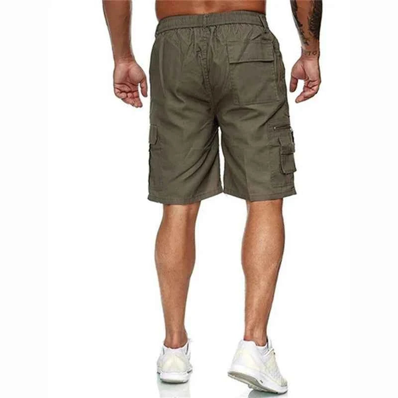 Trendy Mens Bib Shorts Casual Loose Shorts Funny I Love Fishing Printed Drawstring Pocket Shorts Summer Mens Shorts