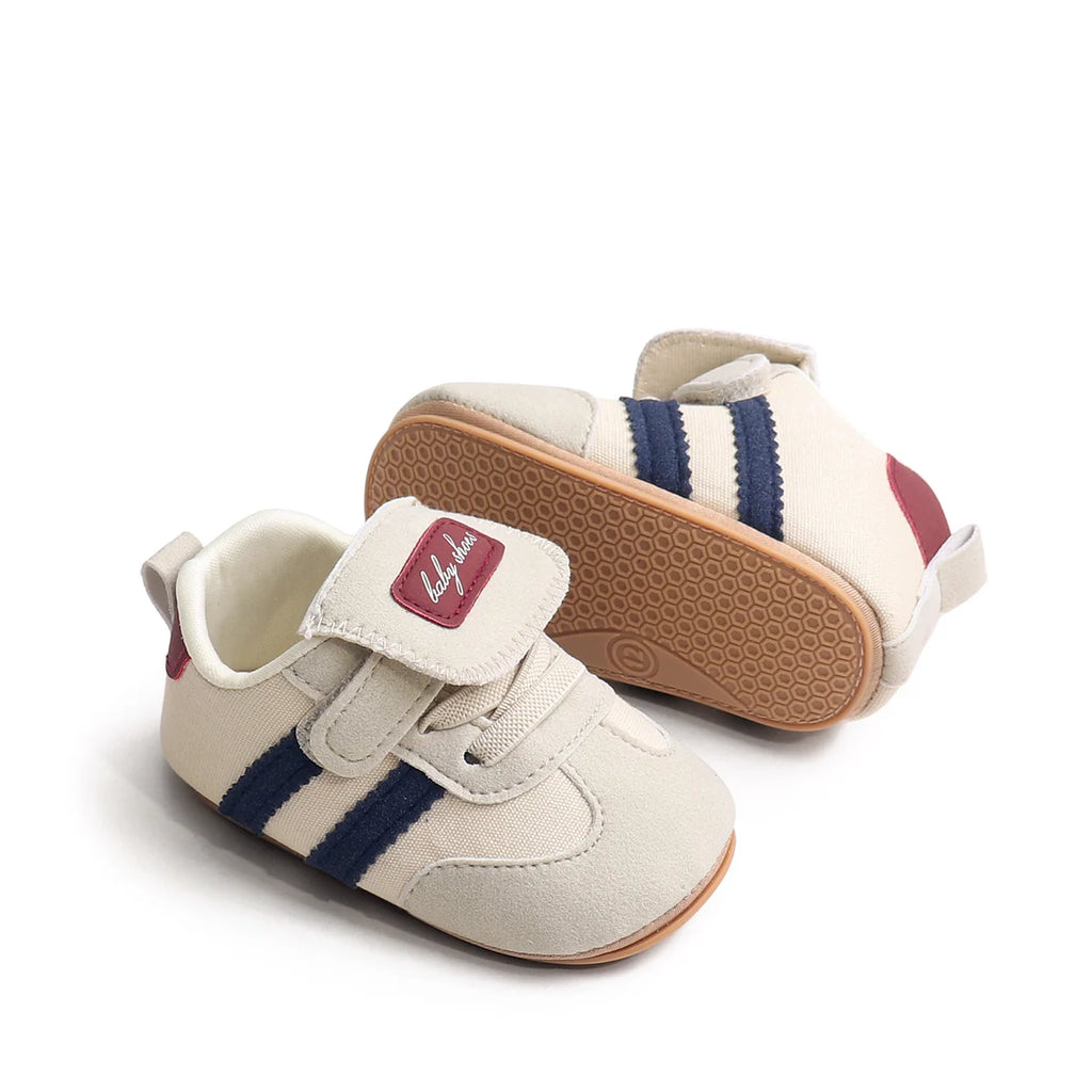 2025 Spring Autumn Baby Boys And Girls First Walking Indoor Outdoor Casual Toddler Shoes With Fashionable Design And TPR Sole