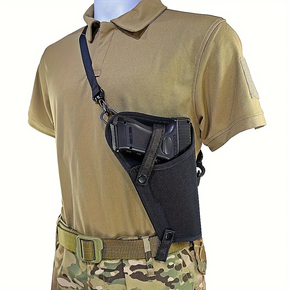 Tactical Concealed Underarm Bag Outdoor Shoulder Bag Strap Sports Phone Accessory Pouch Adjustable Gun Pistol Holster