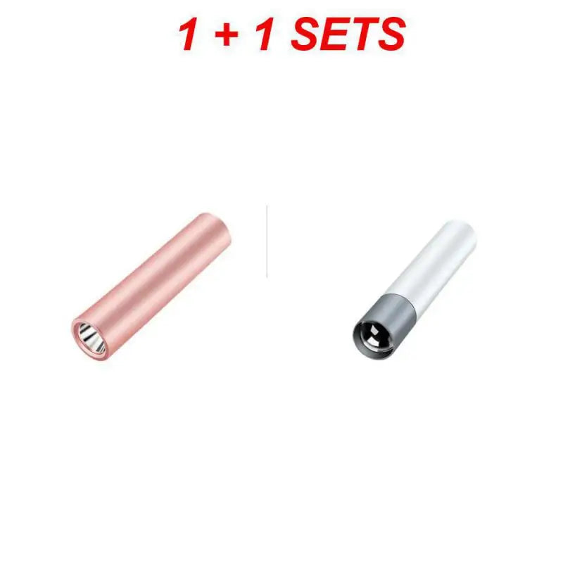 Mini High Light LED Flashlight Rechargeable Zoom Waterproof Telescopic Powerful Torch Lamp Outdoor Work Portable Self Defense